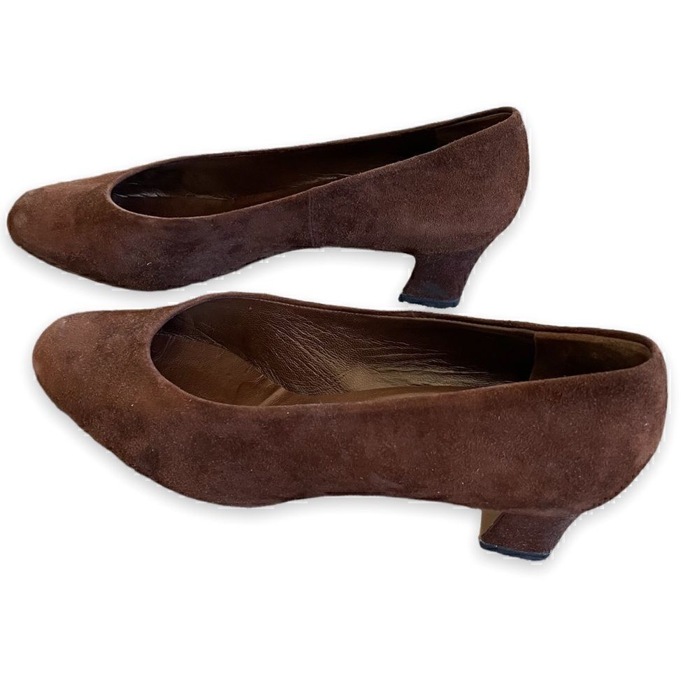 Peter Kaiser Brown - Bronze Nubuk/ Suede Leather Heels Size 7.5 EU/ 10.5 US